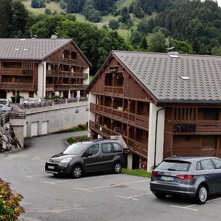 Coquet F2 La Giettaz Avec Garage Velos/Motos Extérieur photo