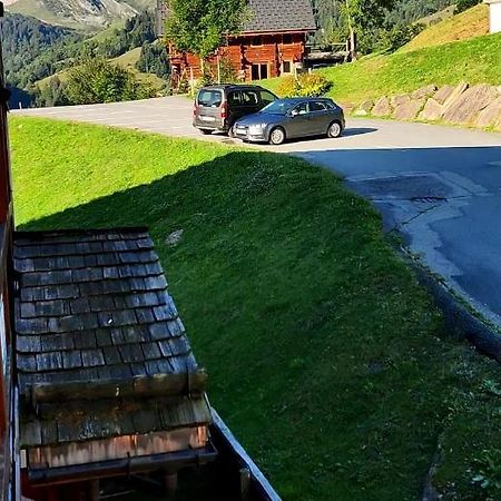 Coquet F2 La Giettaz Avec Garage Velos/Motos Extérieur photo